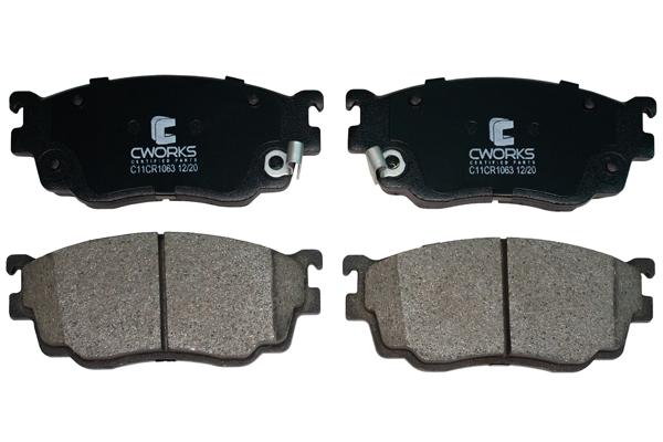Комплект тормозных колодок дисковый тормоз CWORKS C11CR1063