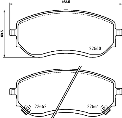 Комплект тормозных колодок дисковый тормоз HELLA/BEHR/PAGID 8DB 355 037-901
