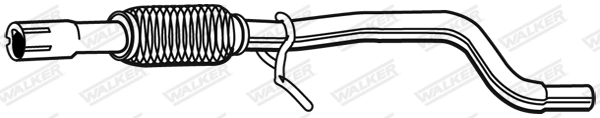 Труба выхлопного газа WALKER PRODUCTS 22556