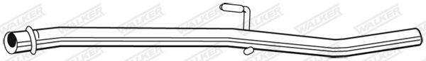 Труба выхлопного газа WALKER PRODUCTS 08228