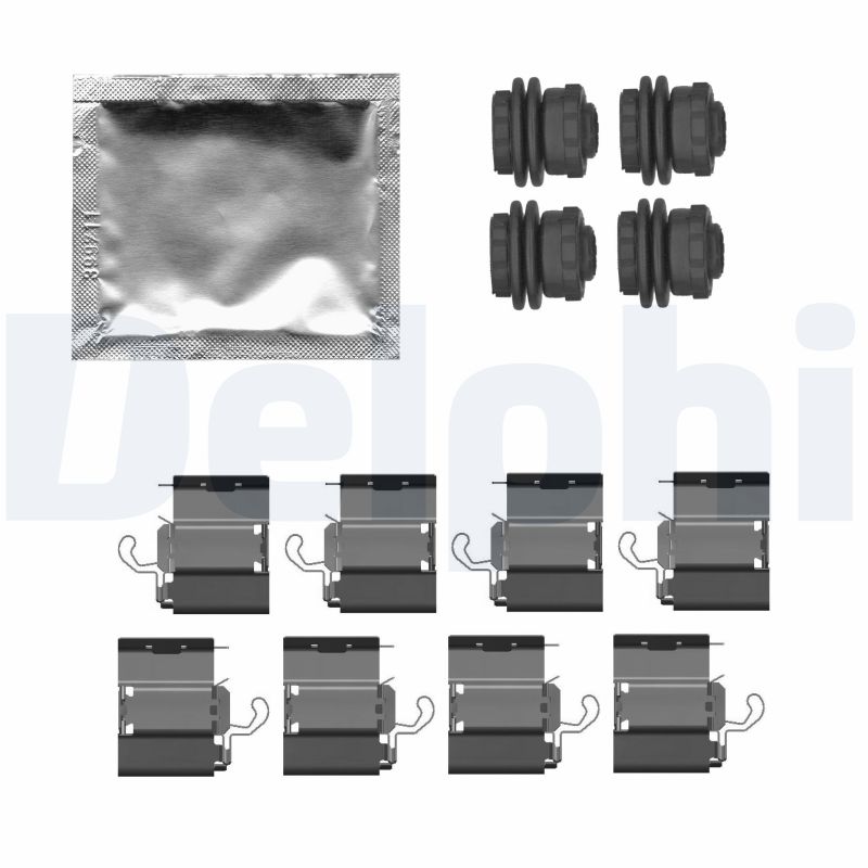 Комплектующие колодки дискового тормоза DELPHI LX0787