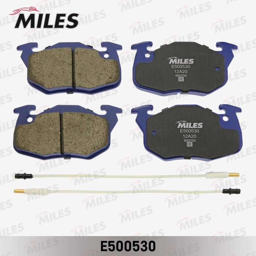 Комплект тормозных колодок дисковый тормоз MILES E500530