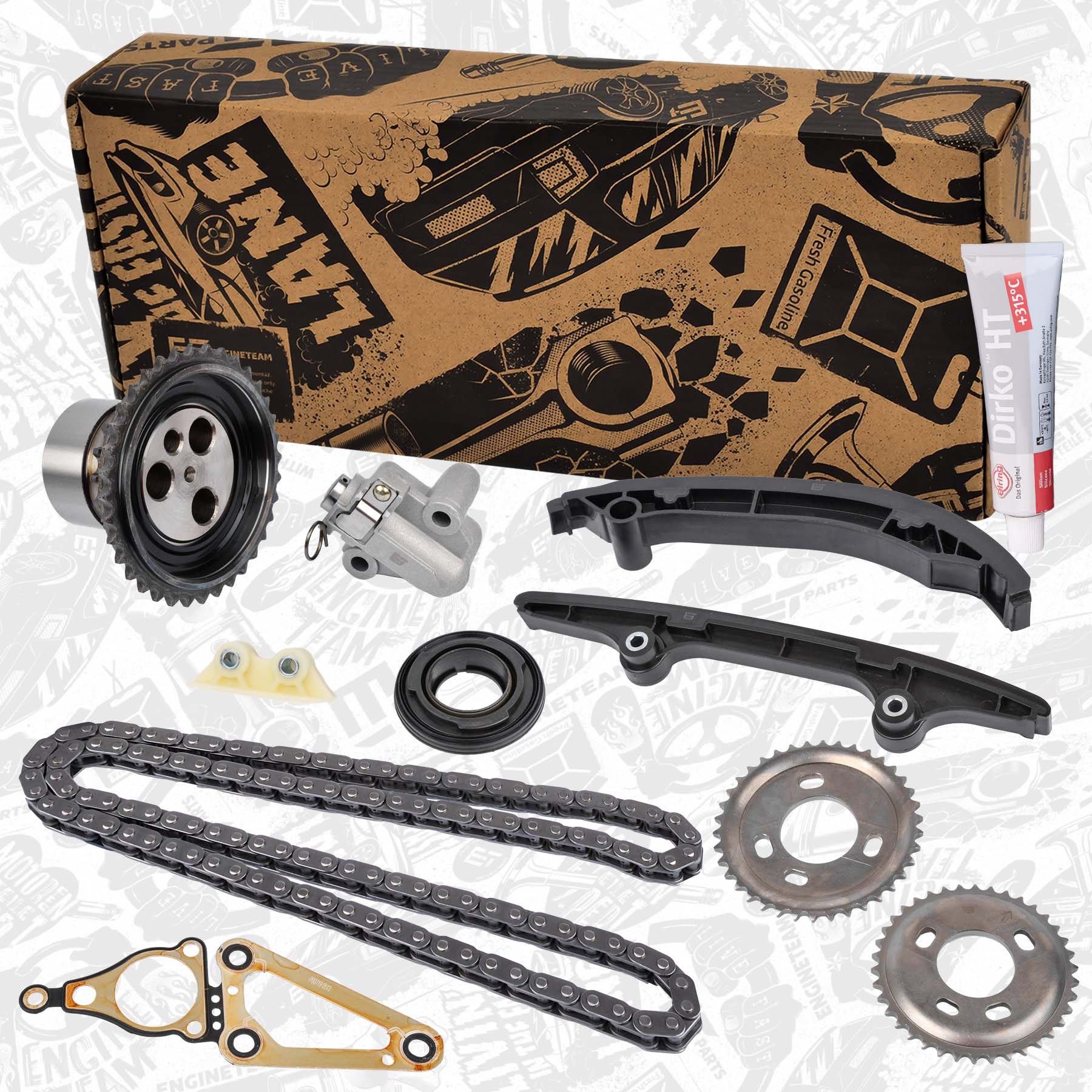 Комплект цели привода распредвала boxet service kit ET ENGINETEAM RS0078