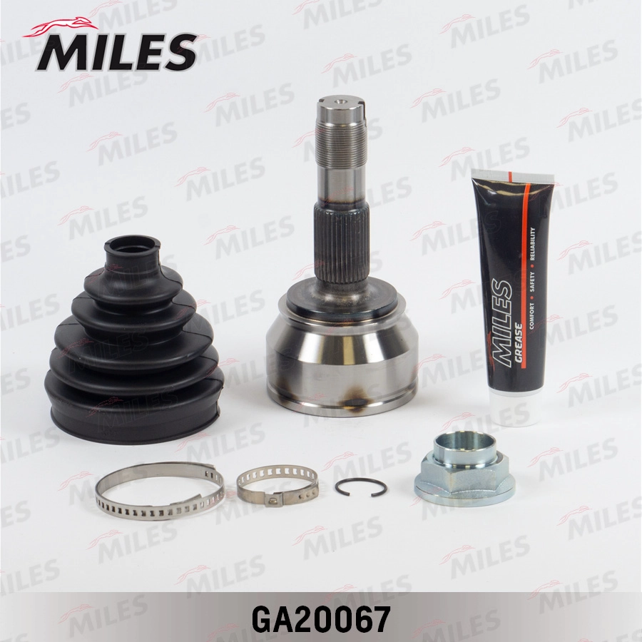 Шарнирный комплект приводной вал MILES GA20067