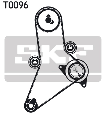 Комплект ремня грм SKF VKMA 02984