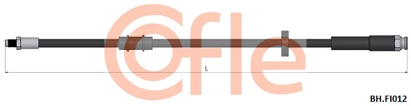 Тормозной шланг COFLE 92.BH.FI012