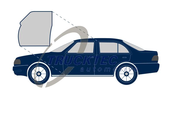Уплотнение двери TRUCKTEC AUTOMOTIVE 02.53.037