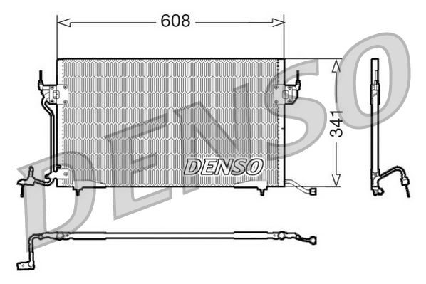 Конденсатор кондиционер DENSO DCN21010