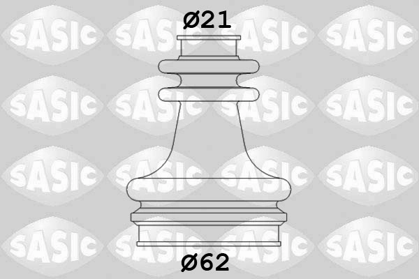 Комплект пыльника приводной вал SASIC 2873653