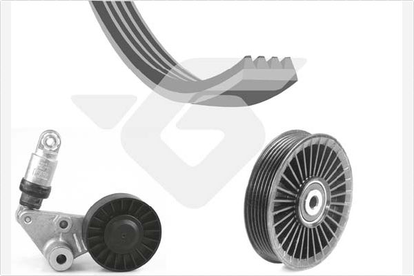 Поликлиновой ременный комплект HUTCHINSON KHV 32