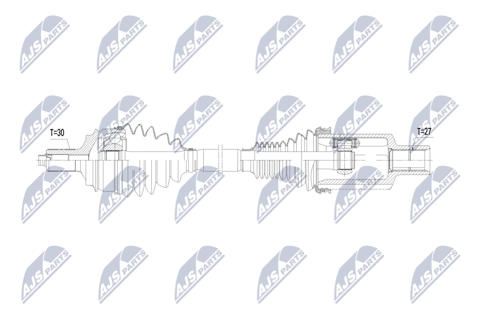 Приводной вал NTY NPW-ME-186
