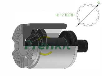 Поршень корпус скобы тормоза FRENKIT K434806