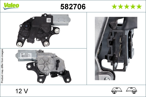 Двигатель стеклоочистителя original part VALEO 582706