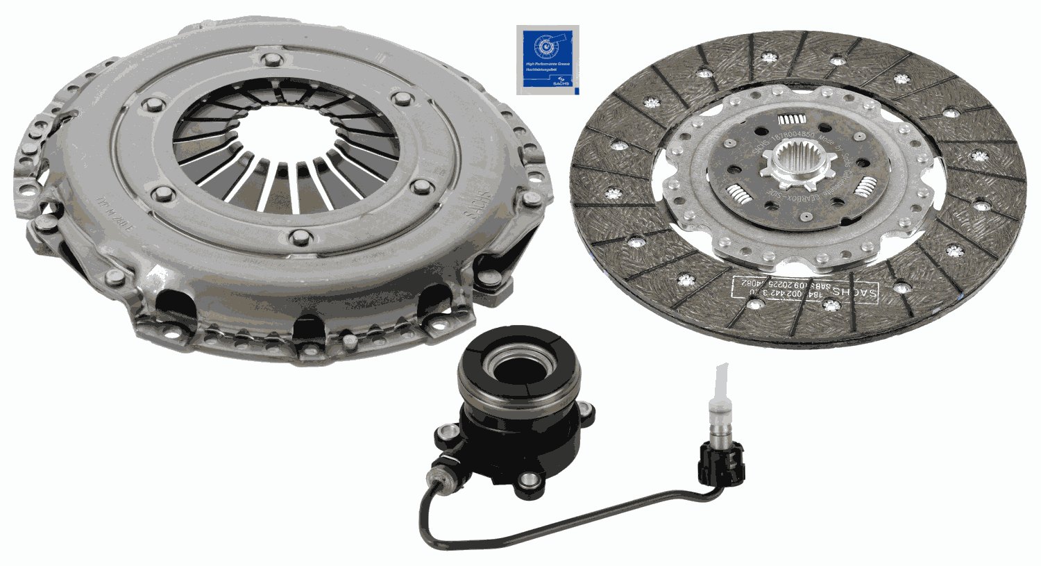 Комплект сцепления xtend kit plus csc SACHS 3000 990 264