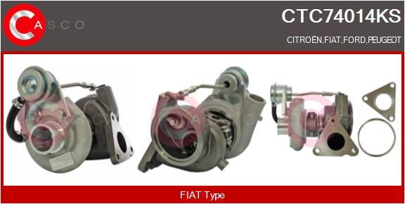 Компрессор наддув kayotawa CASCO CTC74014KS