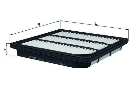Воздушный фильтр MAHLE/KNECHT LX 3455