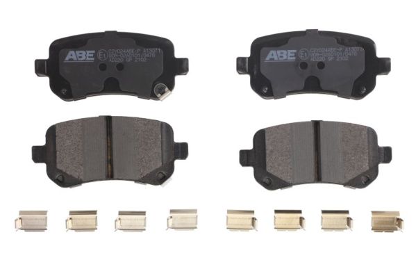 Комплект тормозных колодок дисковый тормоз ABE C2Y024ABE-P