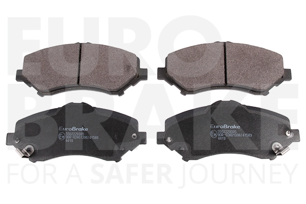 Комплект тормозных колодок дисковый тормоз EUROBRAKE 5502229335
