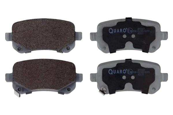 Комплект тормозных колодок дисковый тормоз QUARO QP3169