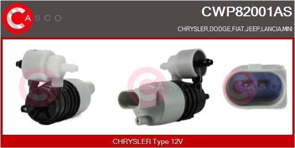 Водяной насос система очистки окон brand new hq CASCO CWP82001AS