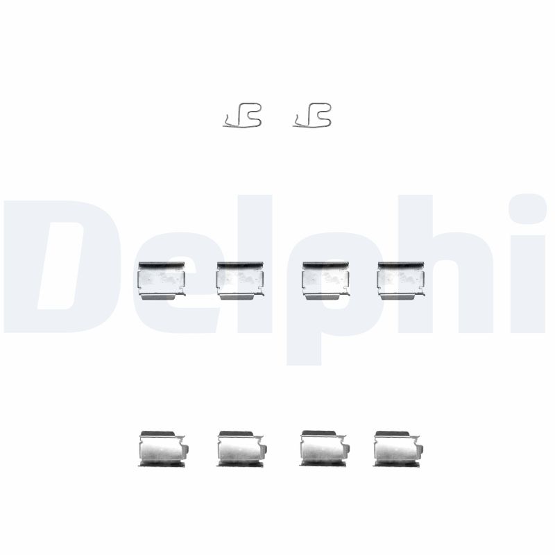 Комплектующие колодки дискового тормоза DELPHI LX0343