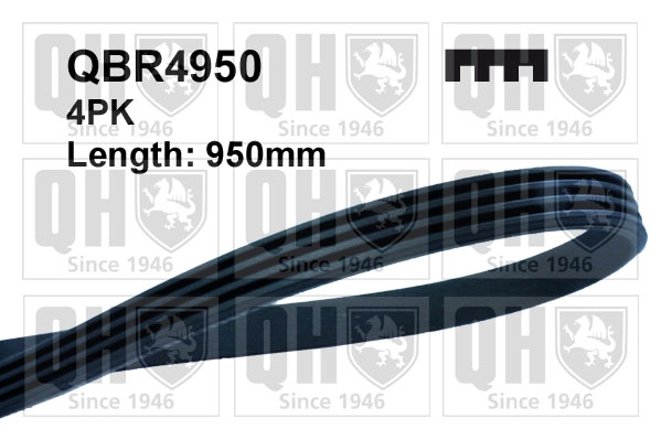 Поликлиновой ремень QUINTON HAZELL QBR4950