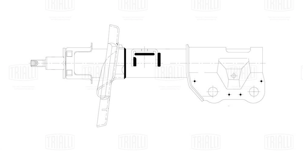 Амортизатор TRIALLI AG 25162