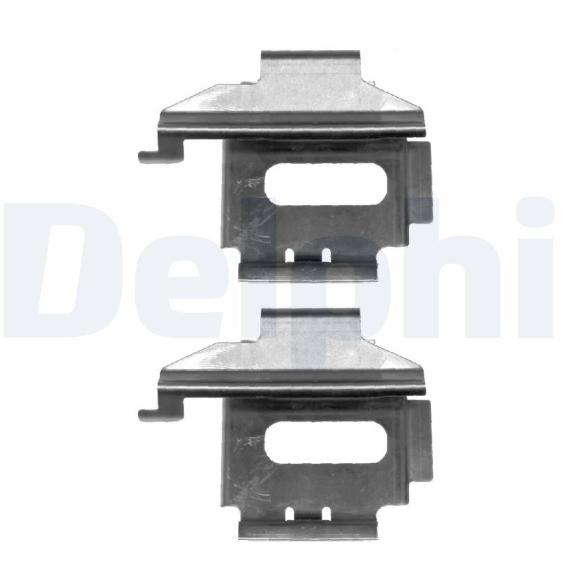 Комплектующие колодки дискового тормоза DELPHI LX0369