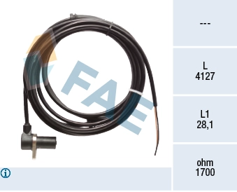 Датчик частота вращения колеса FAE 78417