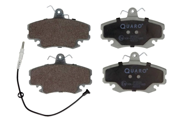Комплект тормозных колодок дисковый тормоз QUARO QP0910