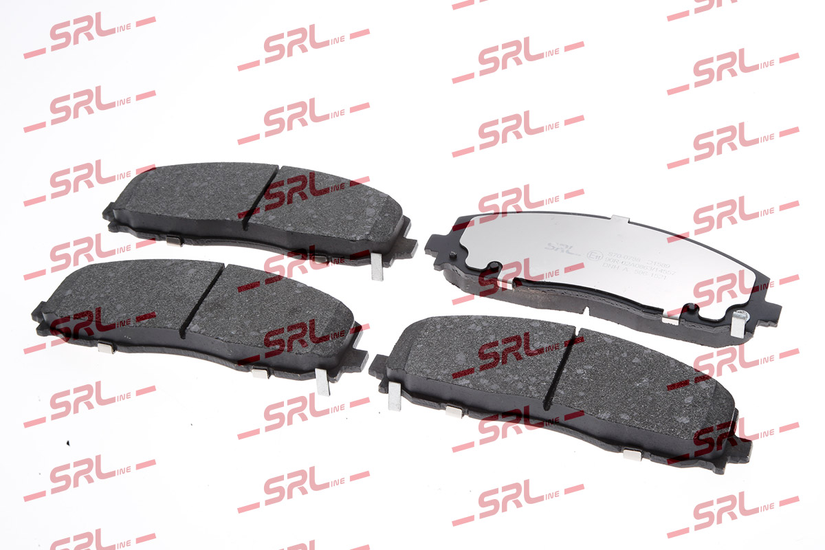 Комплект тормозных колодок дисковый тормоз SRLINE S70-0788