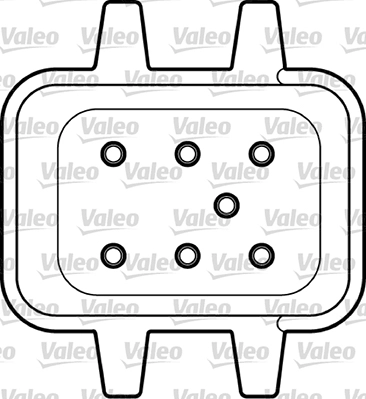 Стеклоподъемник VALEO 850299