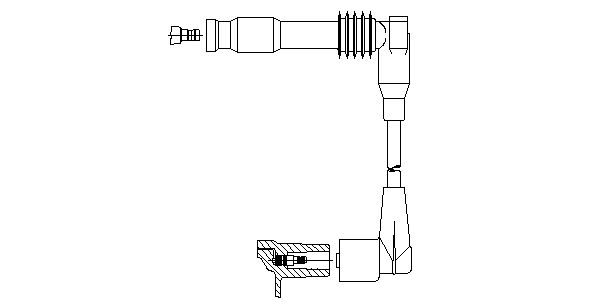 Провод зажигания BREMI 381/36