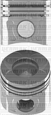 Поршень YENMAK 31-04198-000