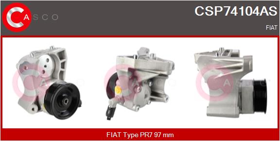 Гидравлический насос рулевое управление brand new hq CASCO CSP74104AS
