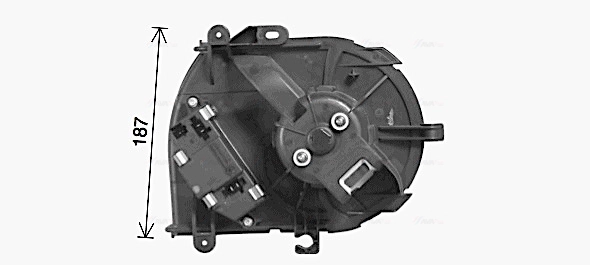 Вентилятор салона AVA QUALITY COOLING PE8560