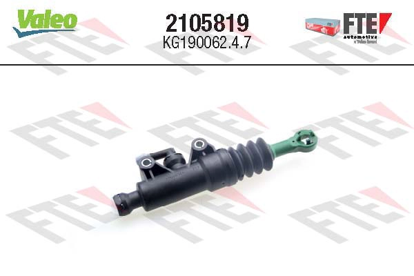 Главный цилиндр система сцепления fte clutch actuation VALEO 2105819
