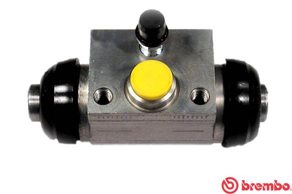 Колесный тормозной цилиндр essential line BREMBO A 12 631