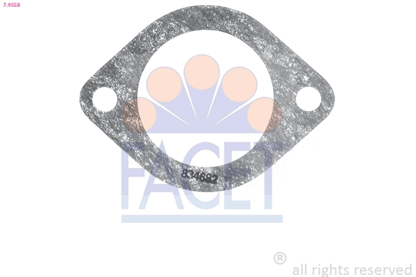 Прокладка термостат made in italy - oe equivalent FACET 7.9558