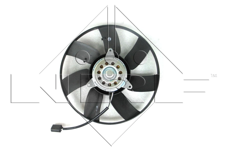 Вентилятор охлаждение двигателя NRF 47480