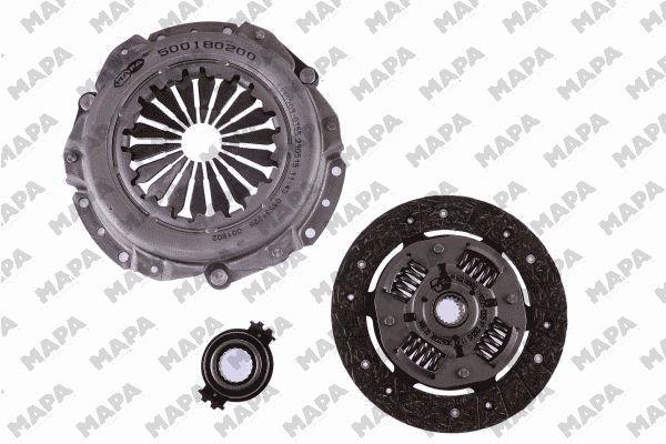 Комплект сцепления 3p kit MAPA 004180200