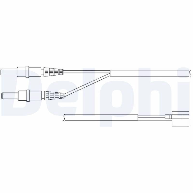 Сигнализатор износ тормозных колодок DELPHI LZ0147
