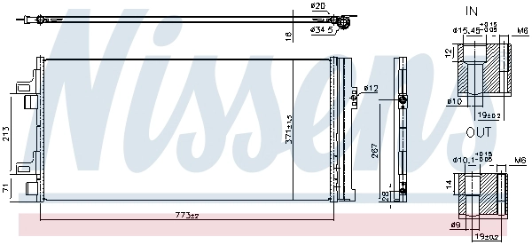 Конденсатор кондиционер first fit corrosion protection nitrogen-filling NISSENS 940962