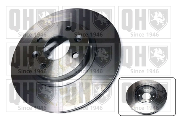 Тормозной диск QUINTON HAZELL BDC3839