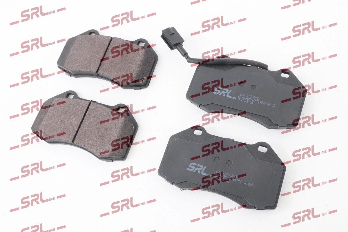 Комплект тормозных колодок дисковый тормоз SRLINE S70-0598