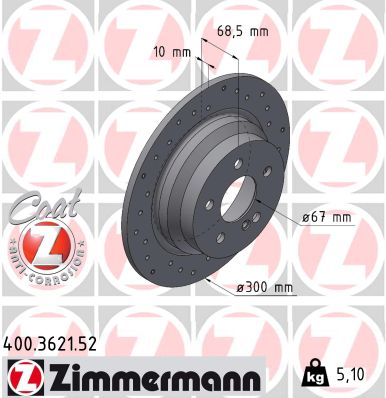 Тормозной диск sport brake disc z