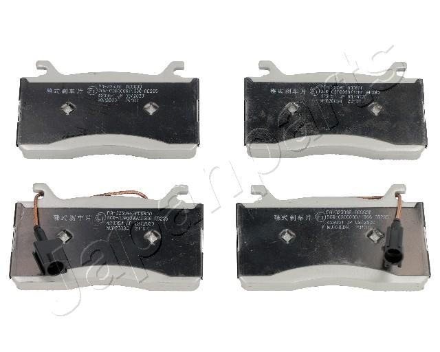 Комплект тормозных колодок дисковый тормоз JAPANPARTS PA-0250AF