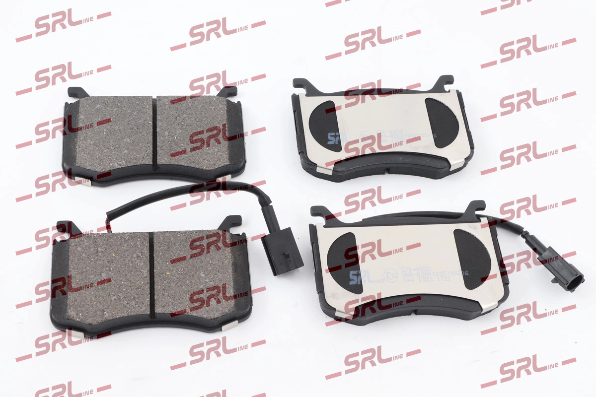 Комплект тормозных колодок дисковый тормоз SRLINE S70-0855