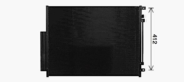 Конденсатор кондиционер AVA QUALITY COOLING AL5149D