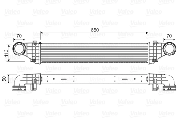 Интеркулер VALEO 818337